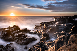 Coucher de soleil ile de la reunion