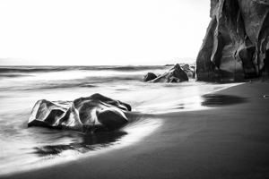 Roche plage ti sable