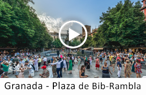 Plaza de Bib-Rambla à Granada