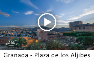 Plaza de los Aljibes - la Alhambra à Granada