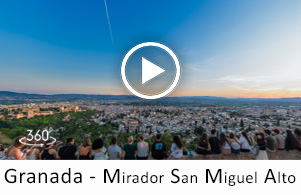 Mirador de San Miguel Alto à Granada